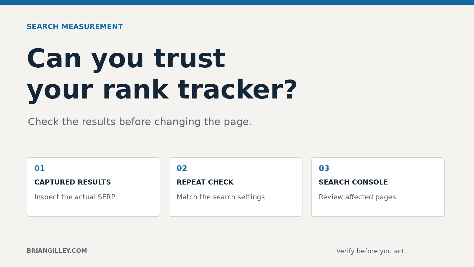 Can You Trust Your Rank Tracker? How to Check Suspicious Google Results